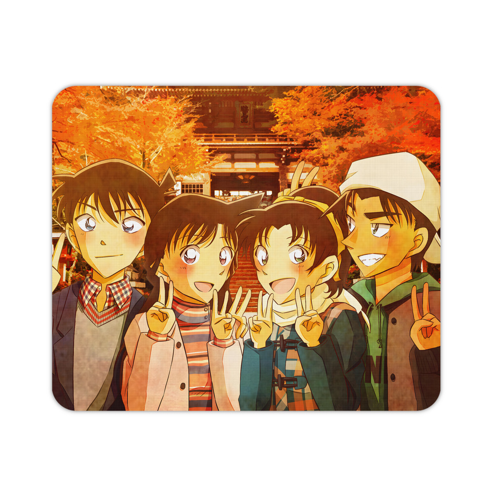 （画像用） 名探偵コナン Detective Conan マウスパッド ステッチ加工 ラバー素材 防水 滑り止め 超薄型 ゲーミング/オフィス対応