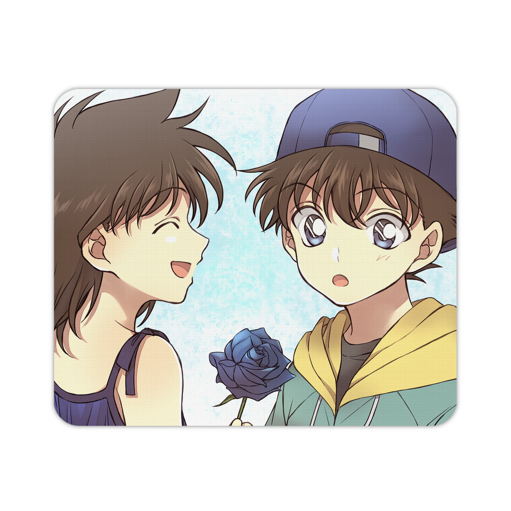 （画像用） 名探偵コナン Detective Conan マウスパッド ステッチ加工 ラバー素材 防水 滑り止め 超薄型 ゲーミング/オフィス対応