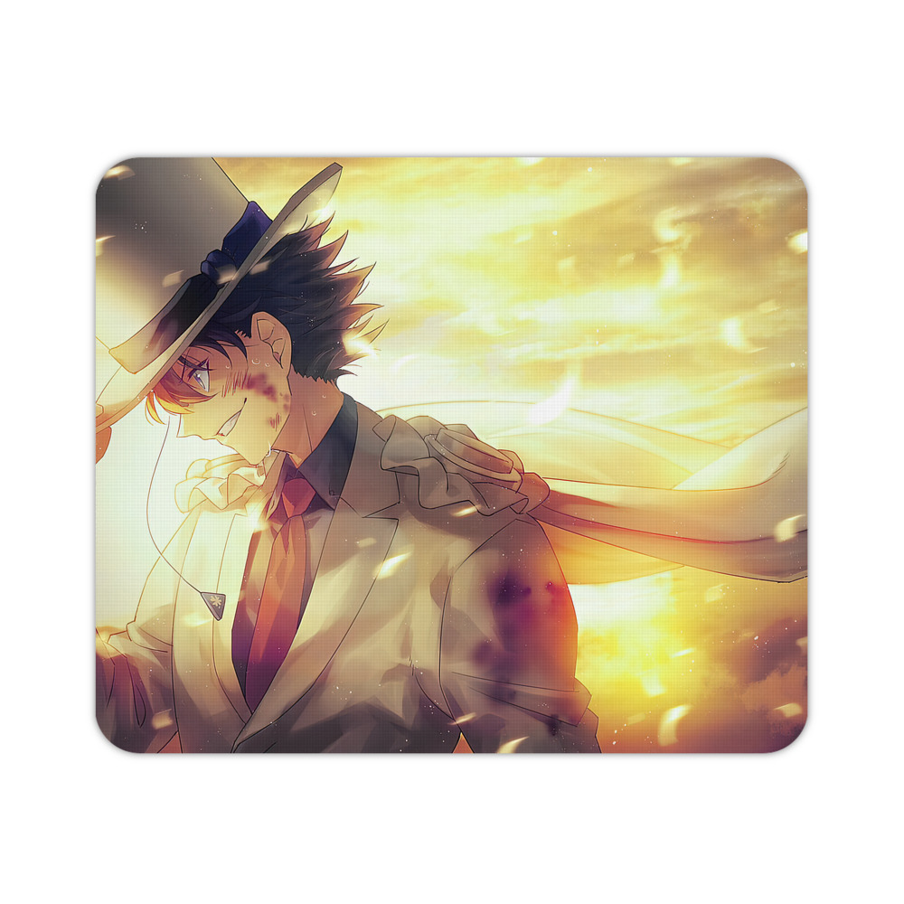 （画像用） 名探偵コナン Detective Conan マウスパッド ステッチ加工 ラバー素材 防水 滑り止め 超薄型 ゲーミング/オフィス対応