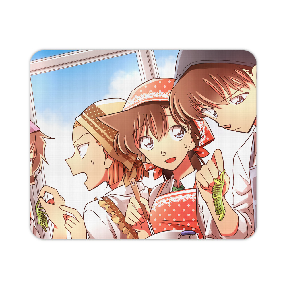 （画像用） 名探偵コナン Detective Conan マウスパッド ステッチ加工 ラバー素材 防水 滑り止め 超薄型 ゲーミング/オフィス対応
