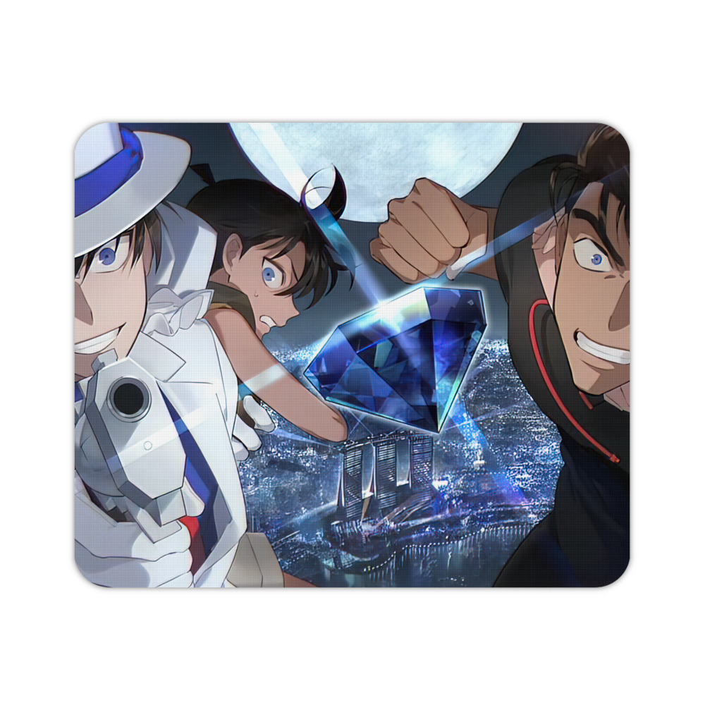 （画像用） 名探偵コナン Detective Conan マウスパッド ステッチ加工 ラバー素材 防水 滑り止め 超薄型 ゲーミング/オフィス対応