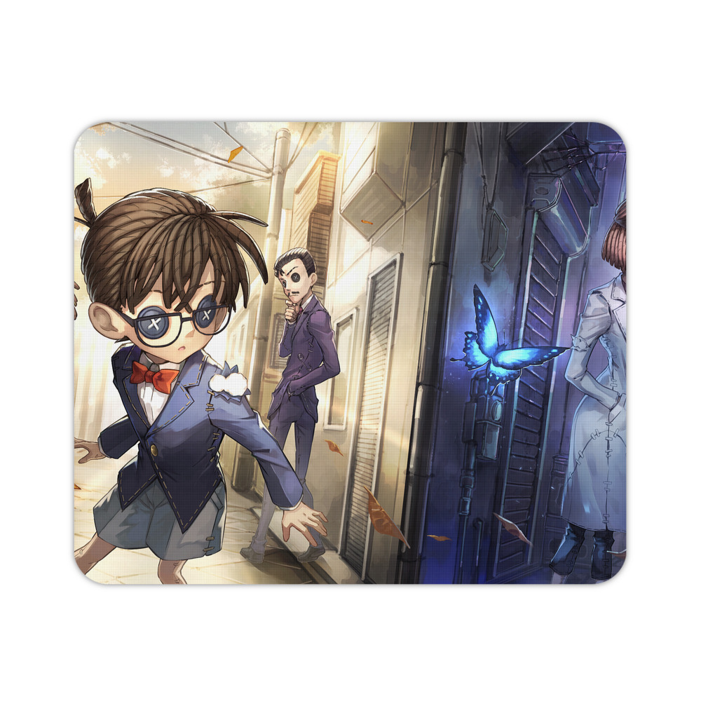 （画像用） 名探偵コナン Detective Conan マウスパッド ステッチ加工 ラバー素材 防水 滑り止め 超薄型 ゲーミング/オフィス対応