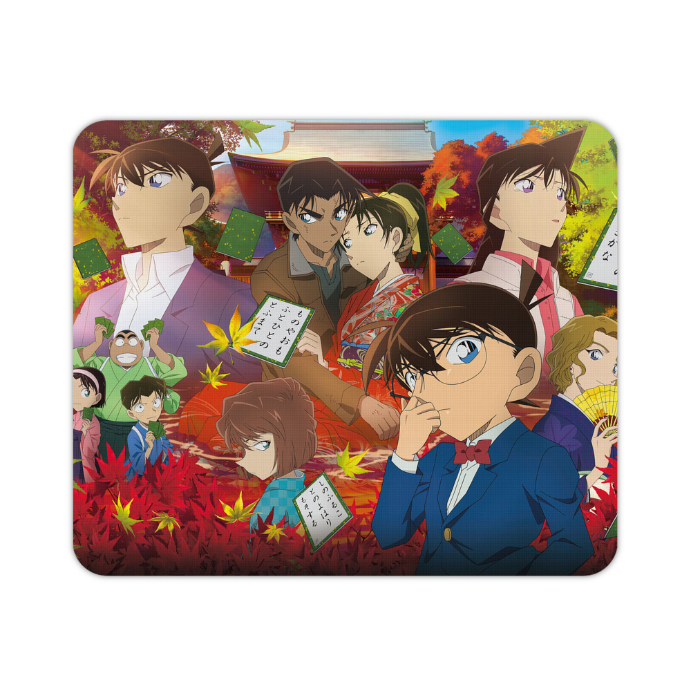 （画像用） 名探偵コナン Detective Conan マウスパッド ステッチ加工 ラバー素材 防水 滑り止め 超薄型 ゲーミング/オフィス対応