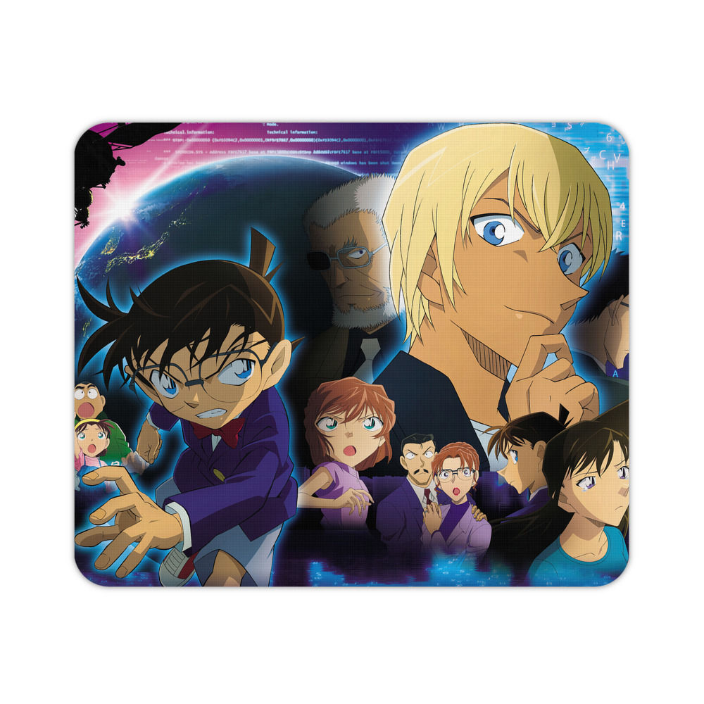（画像用） 名探偵コナン Detective Conan マウスパッド ステッチ加工 ラバー素材 防水 滑り止め 超薄型 ゲーミング/オフィス対応