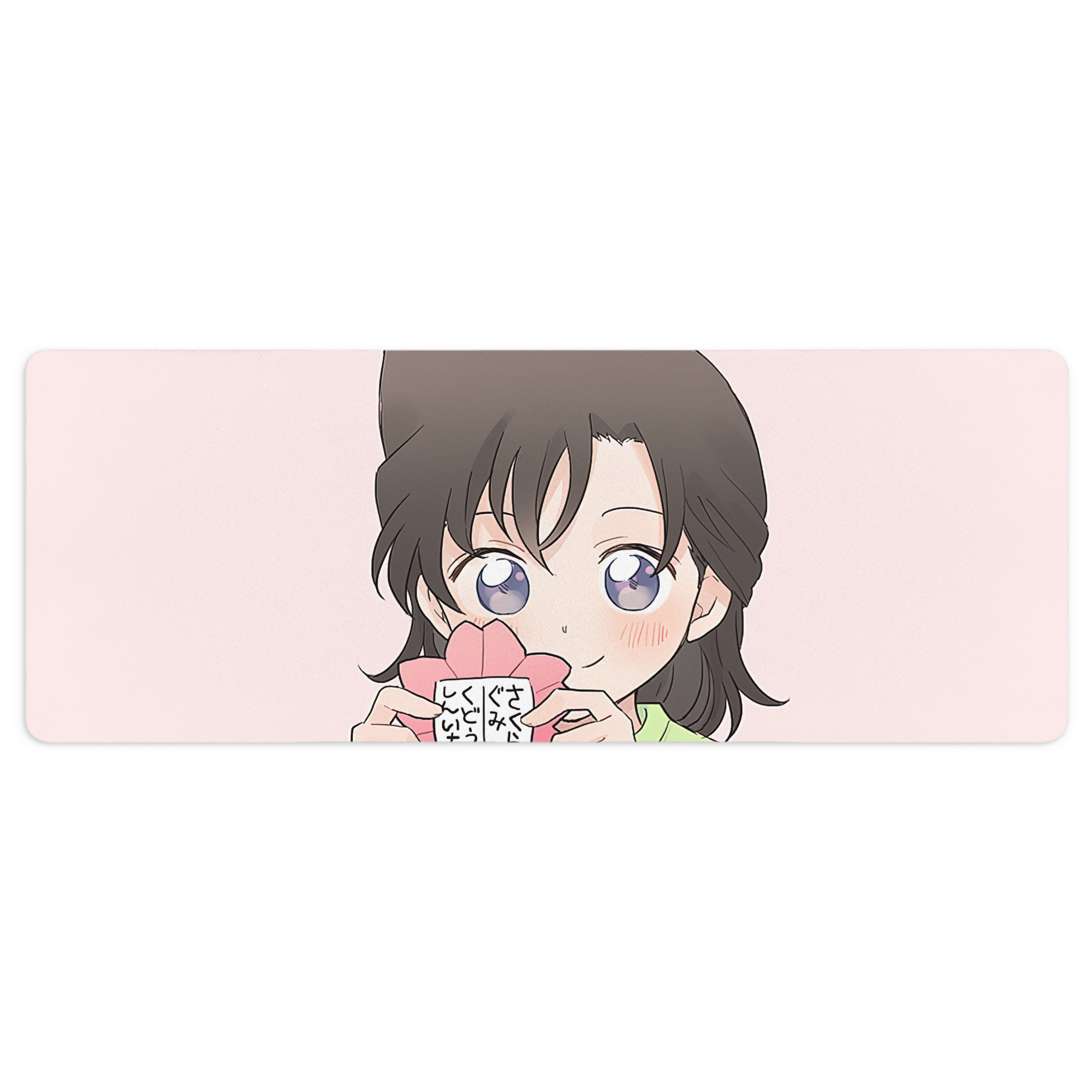 （画像用） 名探偵コナン Detective Conan ステッチ加工 大判デスクマット／滑り止めマウスパッド