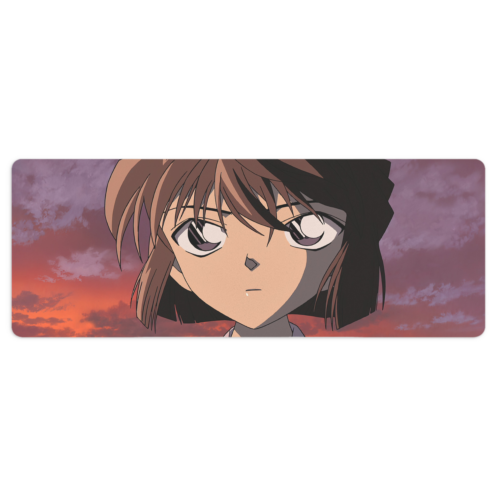 （画像用） 名探偵コナン Detective Conan ステッチ加工 大判デスクマット／滑り止めマウスパッド