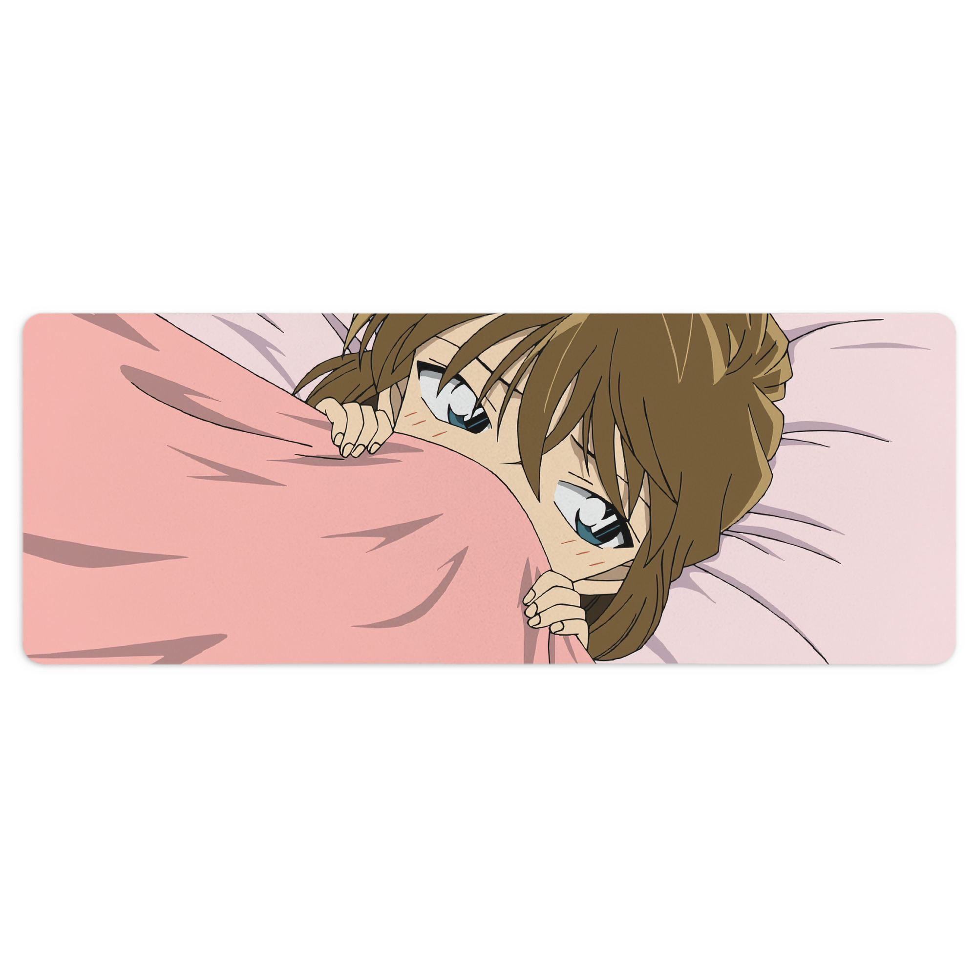 （画像用） 名探偵コナン Detective Conan ステッチ加工 大判デスクマット／滑り止めマウスパッド