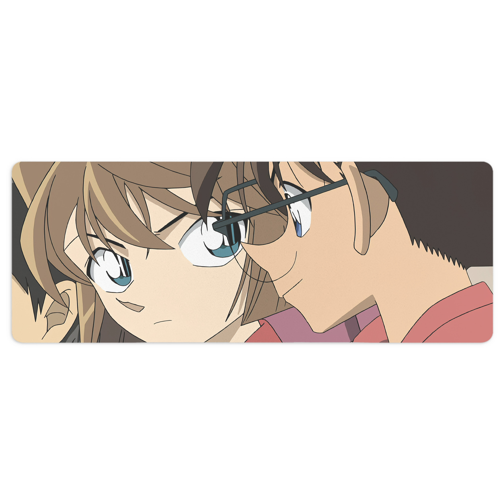 （画像用） 名探偵コナン Detective Conan ステッチ加工 大判デスクマット／滑り止めマウスパッド