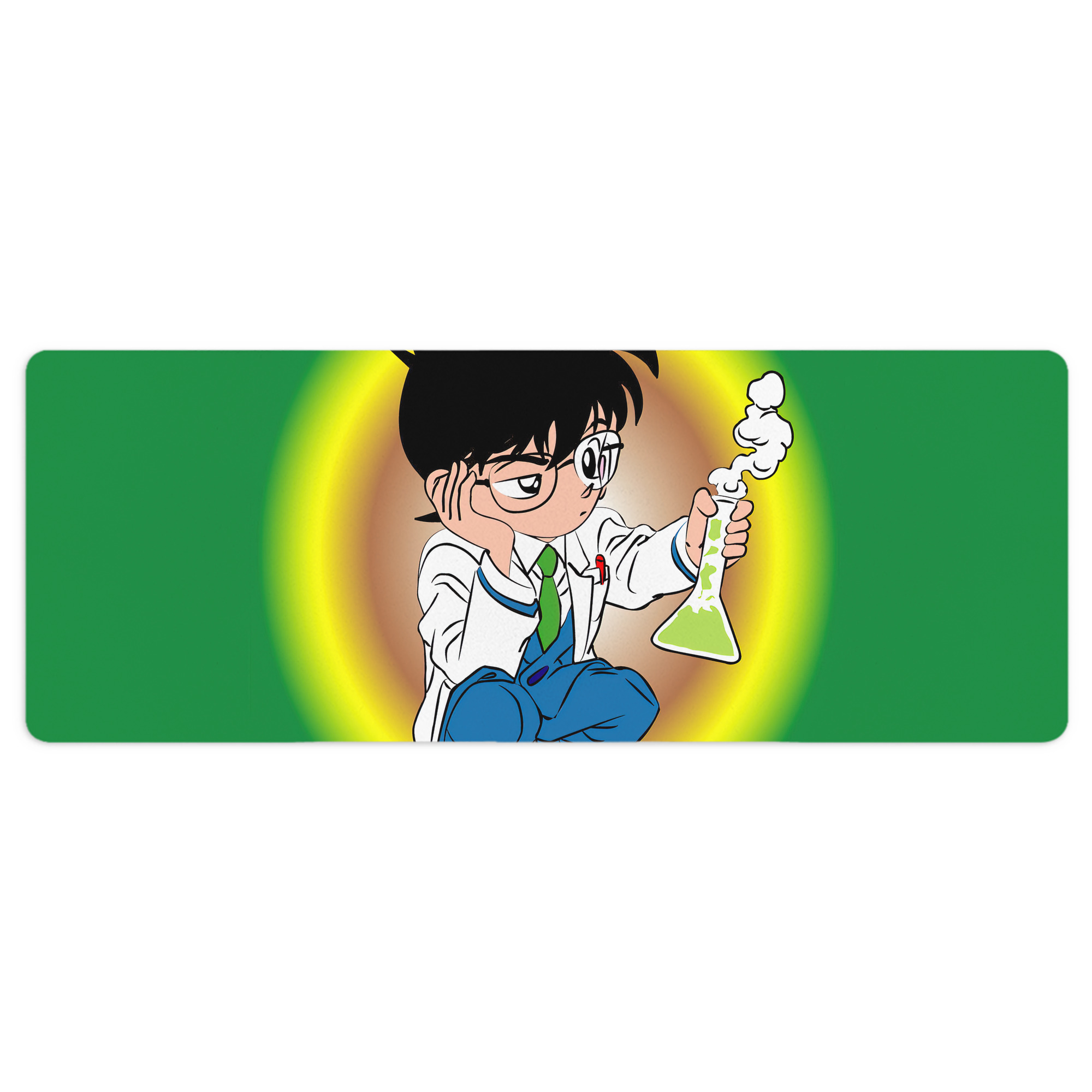 （画像用） 名探偵コナン Detective Conan ステッチ加工 大判デスクマット／滑り止めマウスパッド