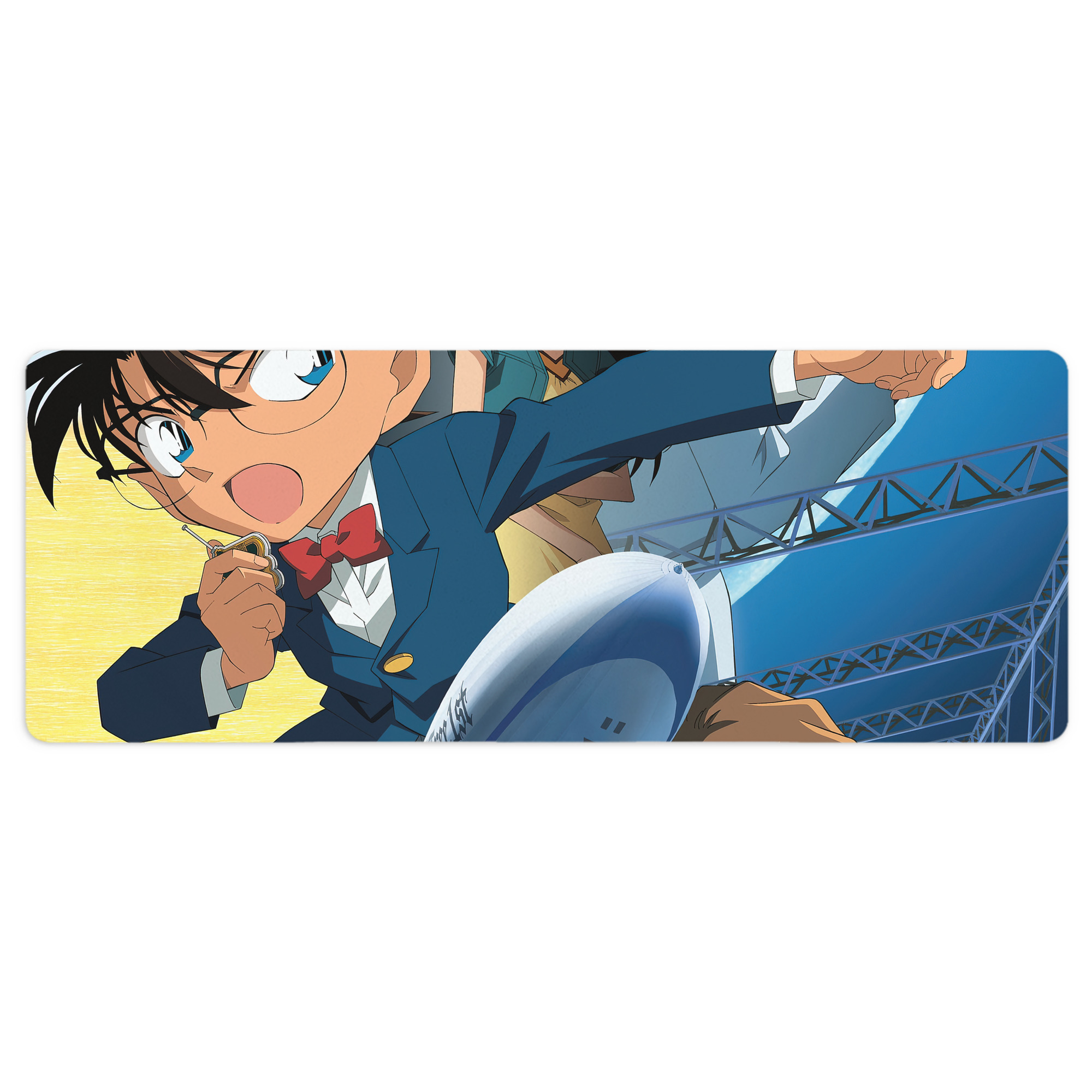 （画像用） 名探偵コナン Detective Conan ステッチ加工 大判デスクマット／滑り止めマウスパッド