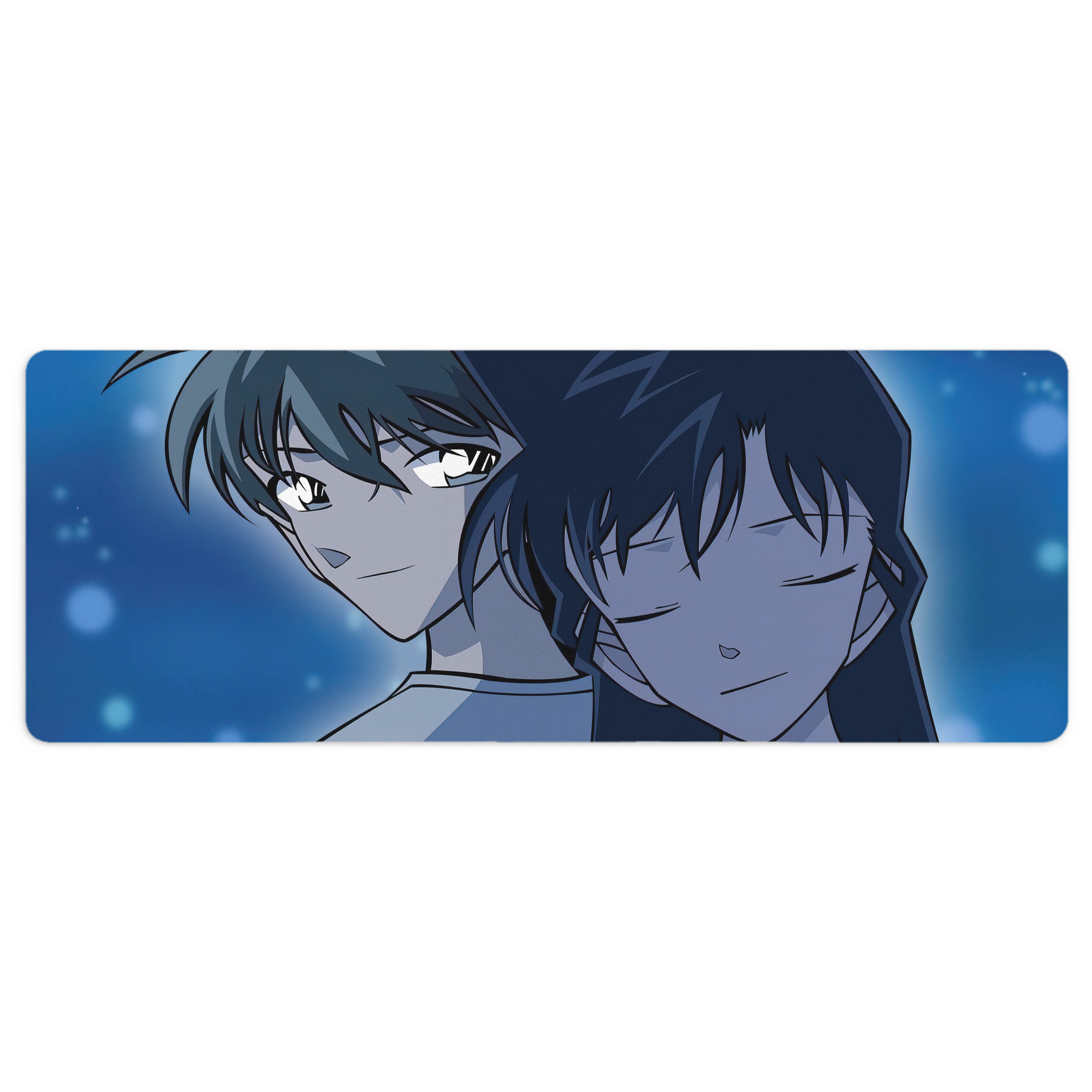 （画像用） 名探偵コナン Detective Conan ステッチ加工 大判デスクマット／滑り止めマウスパッド