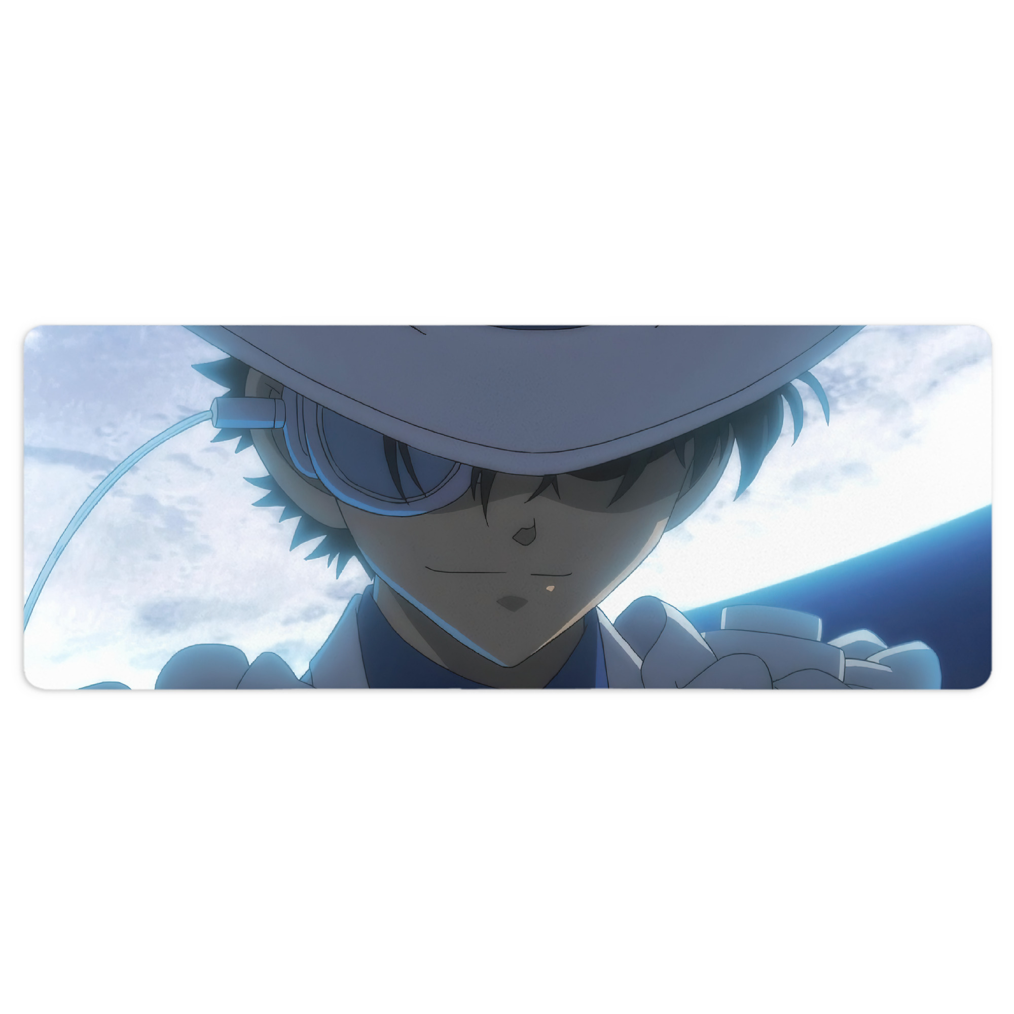 （画像用） 名探偵コナン Detective Conan ステッチ加工 大判デスクマット／滑り止めマウスパッド