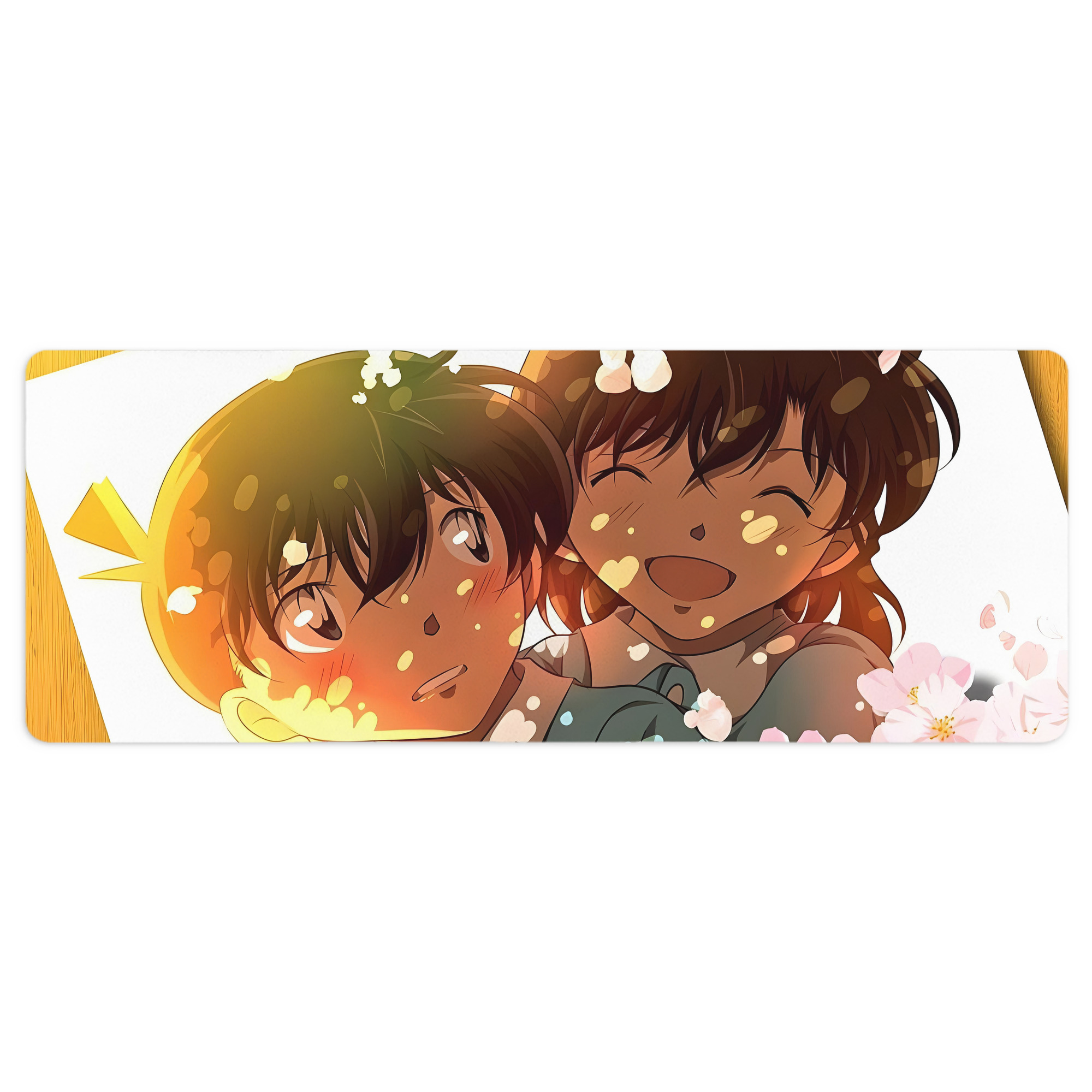 （画像用） 名探偵コナン Detective Conan ステッチ加工 大判デスクマット／滑り止めマウスパッド