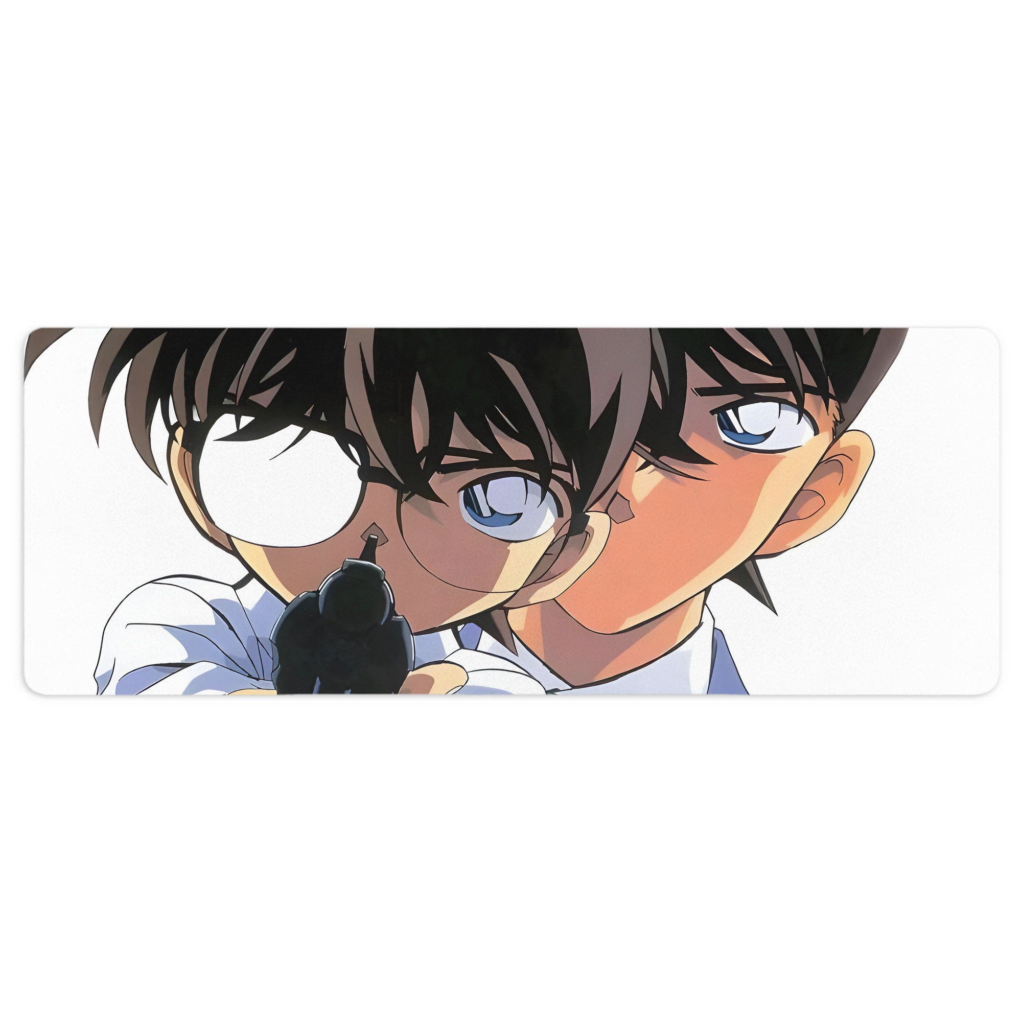 （画像用） 名探偵コナン Detective Conan ステッチ加工 大判デスクマット／滑り止めマウスパッド