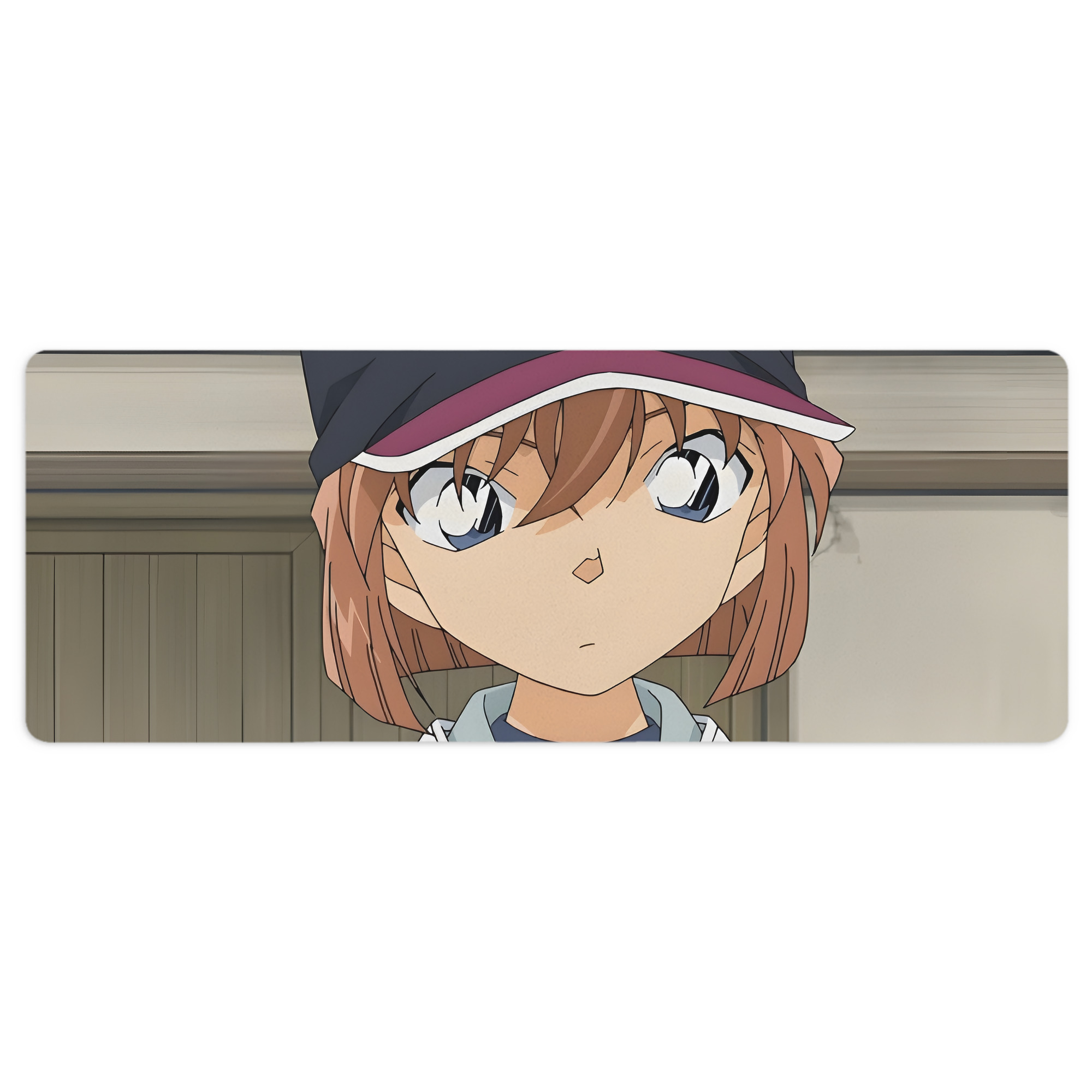（画像用） 名探偵コナン Detective Conan ステッチ加工 大判デスクマット／滑り止めマウスパッド