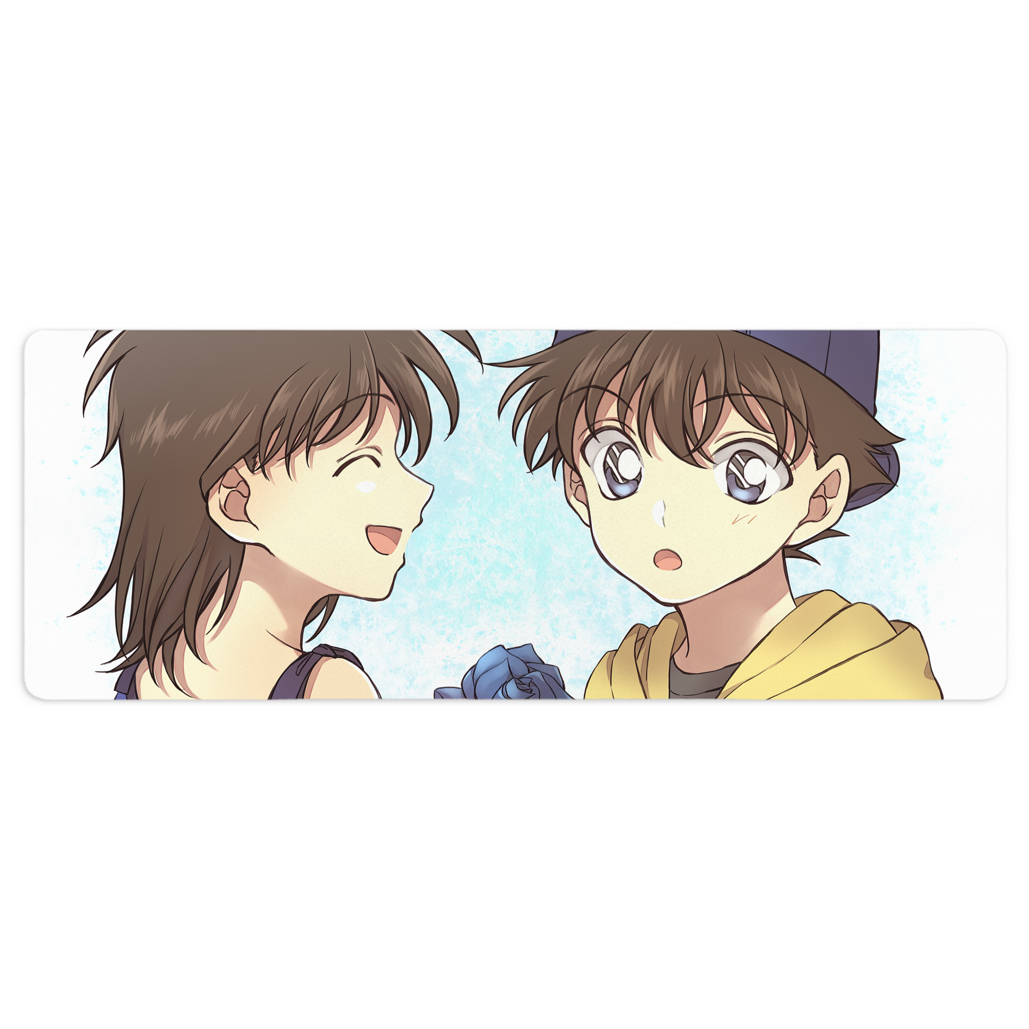 （画像用） 名探偵コナン Detective Conan ステッチ加工 大判デスクマット／滑り止めマウスパッド