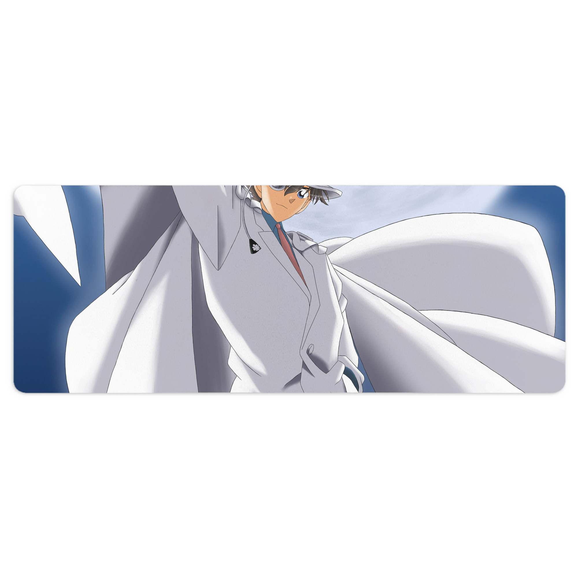 （画像用） 名探偵コナン Detective Conan ステッチ加工 大判デスクマット／滑り止めマウスパッド