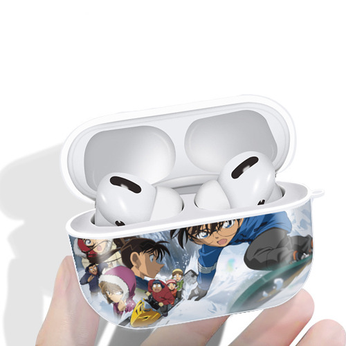 名探偵コナン Detective Conan 【AirPods Pro用】ハードシェル保護ケース 耐衝撃・防指紋・カラビナ付き商品仕様