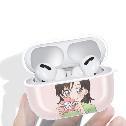 名探偵コナン Detective Conan 【AirPods Pro用】ハードシェル保護ケース 耐衝撃・防指紋・カラビナ付き商品仕様