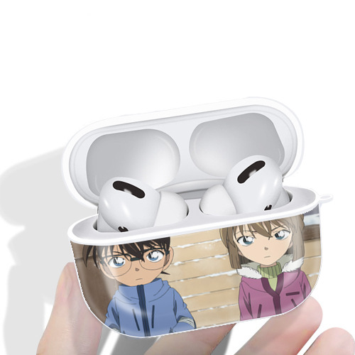 名探偵コナン Detective Conan 【AirPods Pro用】ハードシェル保護ケース 耐衝撃・防指紋・カラビナ付き商品仕様