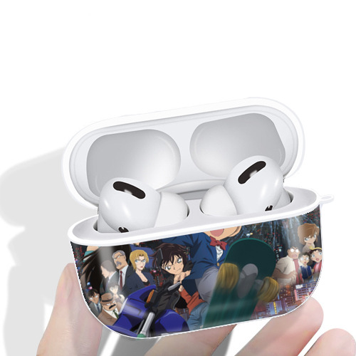 名探偵コナン Detective Conan 【AirPods Pro用】ハードシェル保護ケース 耐衝撃・防指紋・カラビナ付き商品仕様