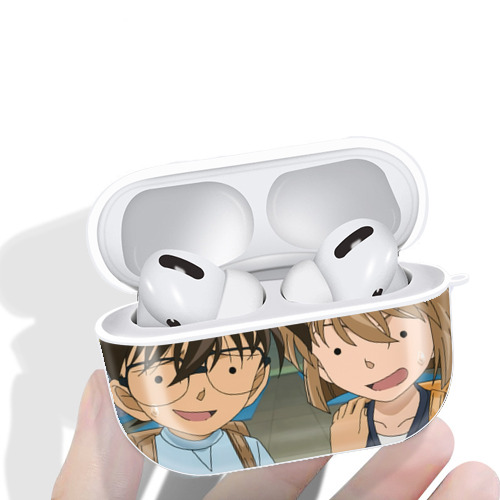名探偵コナン Detective Conan 【AirPods Pro用】ハードシェル保護ケース 耐衝撃・防指紋・カラビナ付き商品仕様