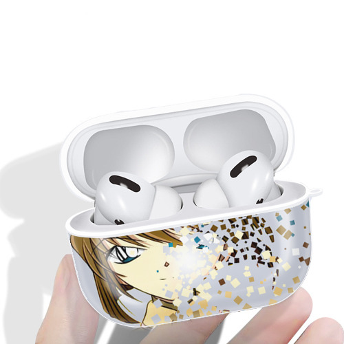 名探偵コナン Detective Conan 【AirPods Pro用】ハードシェル保護ケース 耐衝撃・防指紋・カラビナ付き商品仕様