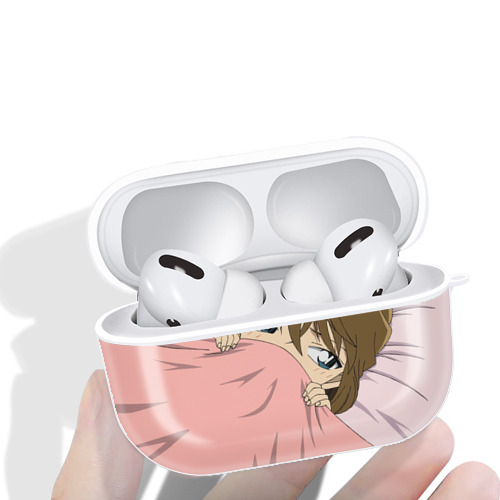 名探偵コナン Detective Conan 【AirPods Pro用】ハードシェル保護ケース 耐衝撃・防指紋・カラビナ付き商品仕様