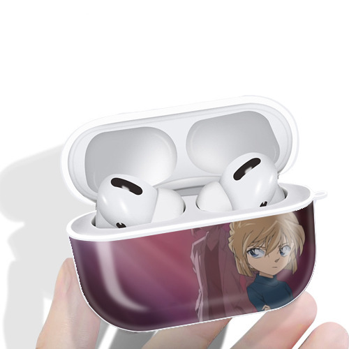 名探偵コナン Detective Conan 【AirPods Pro用】ハードシェル保護ケース 耐衝撃・防指紋・カラビナ付き商品仕様