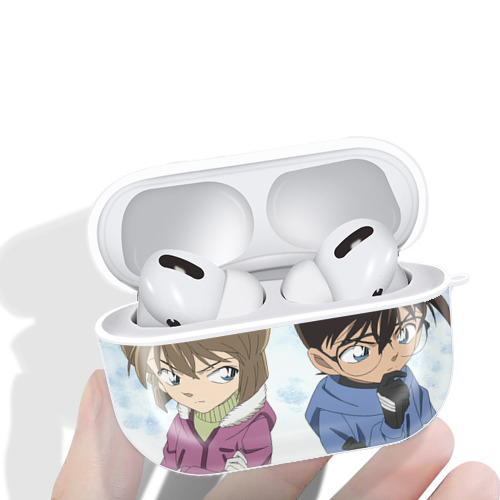 名探偵コナン Detective Conan 【AirPods Pro用】ハードシェル保護ケース 耐衝撃・防指紋・カラビナ付き商品仕様
