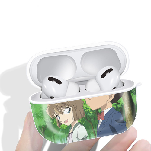 名探偵コナン Detective Conan 【AirPods Pro用】ハードシェル保護ケース 耐衝撃・防指紋・カラビナ付き商品仕様