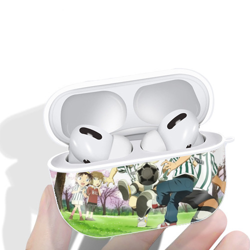 名探偵コナン Detective Conan 【AirPods Pro用】ハードシェル保護ケース 耐衝撃・防指紋・カラビナ付き商品仕様
