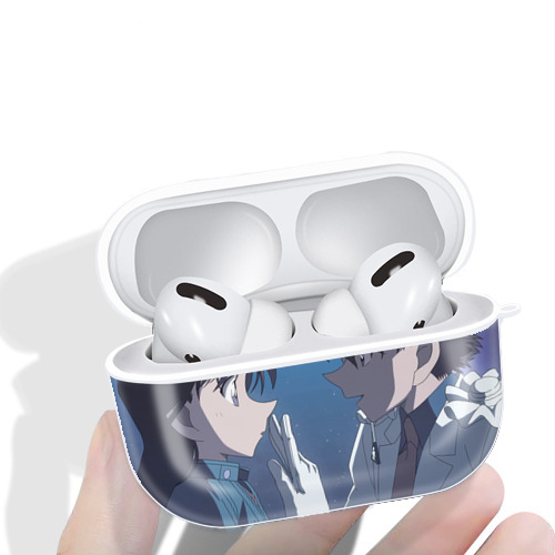 名探偵コナン Detective Conan 【AirPods Pro用】ハードシェル保護ケース 耐衝撃・防指紋・カラビナ付き商品仕様