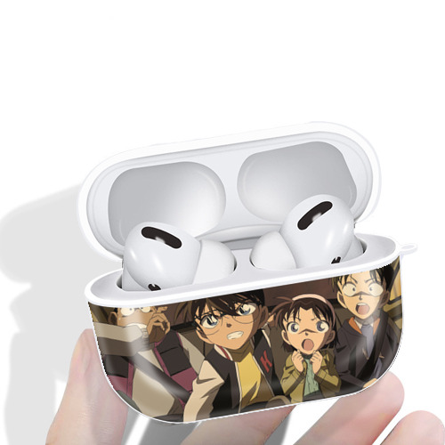 名探偵コナン Detective Conan 【AirPods Pro用】ハードシェル保護ケース 耐衝撃・防指紋・カラビナ付き商品仕様