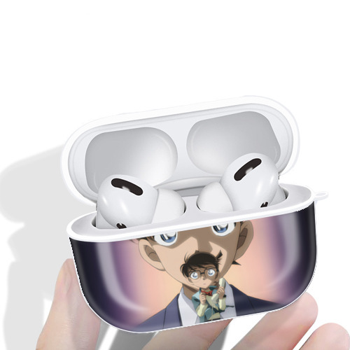 名探偵コナン Detective Conan 【AirPods Pro用】ハードシェル保護ケース 耐衝撃・防指紋・カラビナ付き商品仕様