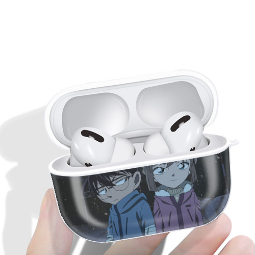 名探偵コナン Detective Conan 【AirPods Pro用】ハードシェル保護ケース 耐衝撃・防指紋・カラビナ付き商品仕様