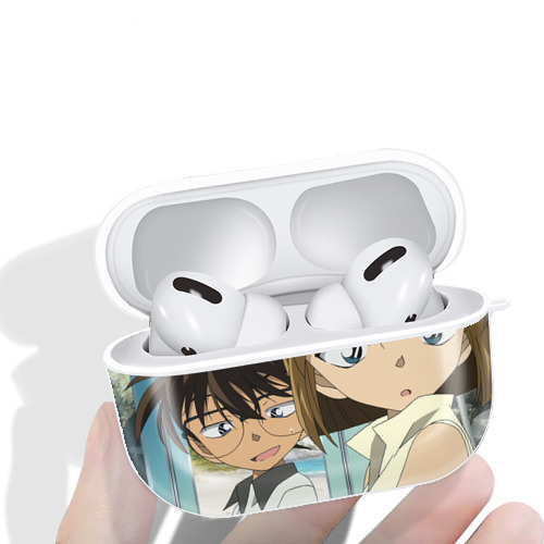 名探偵コナン Detective Conan 【AirPods Pro用】ハードシェル保護ケース 耐衝撃・防指紋・カラビナ付き商品仕様