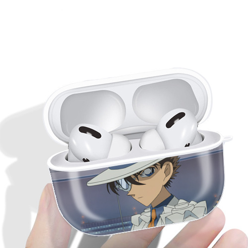 名探偵コナン Detective Conan 【AirPods Pro用】ハードシェル保護ケース 耐衝撃・防指紋・カラビナ付き商品仕様