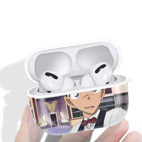 名探偵コナン Detective Conan 【AirPods Pro用】ハードシェル保護ケース 耐衝撃・防指紋・カラビナ付き商品仕様
