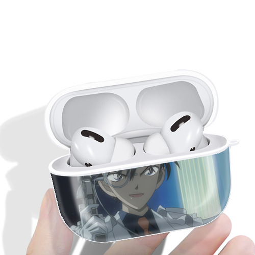 名探偵コナン Detective Conan 【AirPods Pro用】ハードシェル保護ケース 耐衝撃・防指紋・カラビナ付き商品仕様