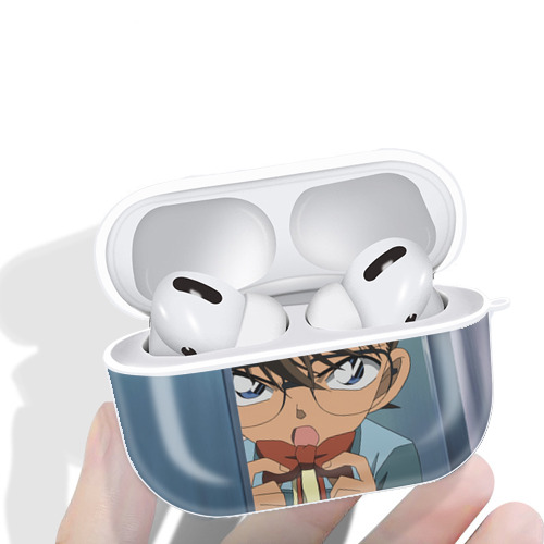 名探偵コナン Detective Conan 【AirPods Pro用】ハードシェル保護ケース 耐衝撃・防指紋・カラビナ付き商品仕様