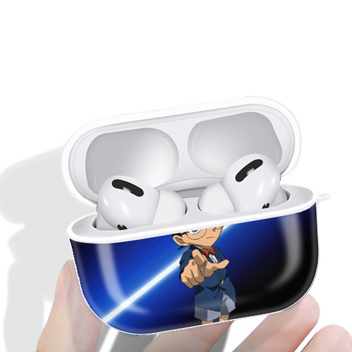 名探偵コナン Detective Conan 【AirPods Pro用】ハードシェル保護ケース 耐衝撃・防指紋・カラビナ付き商品仕様