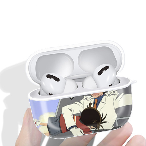 名探偵コナン Detective Conan 【AirPods Pro用】ハードシェル保護ケース 耐衝撃・防指紋・カラビナ付き商品仕様