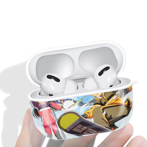 名探偵コナン Detective Conan 【AirPods Pro用】ハードシェル保護ケース 耐衝撃・防指紋・カラビナ付き商品仕様