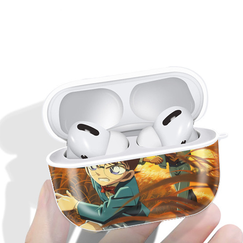名探偵コナン Detective Conan 【AirPods Pro用】ハードシェル保護ケース 耐衝撃・防指紋・カラビナ付き商品仕様