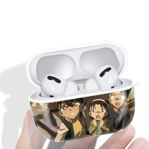 名探偵コナン Detective Conan 【AirPods Pro用】ハードシェル保護ケース 耐衝撃・防指紋・カラビナ付き商品仕様