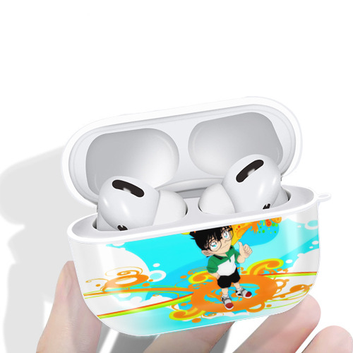 名探偵コナン Detective Conan 【AirPods Pro用】ハードシェル保護ケース 耐衝撃・防指紋・カラビナ付き商品仕様