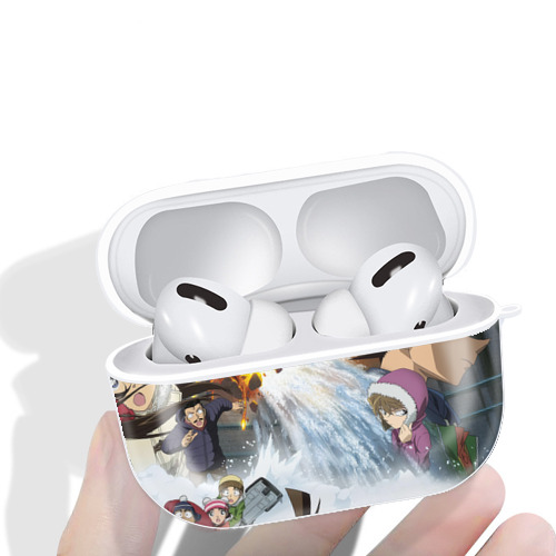 名探偵コナン Detective Conan 【AirPods Pro用】ハードシェル保護ケース 耐衝撃・防指紋・カラビナ付き商品仕様