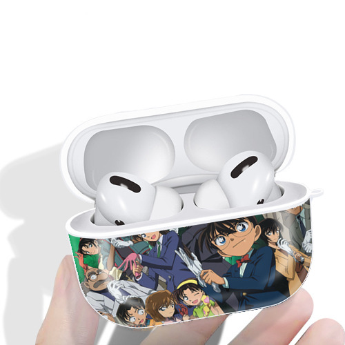名探偵コナン Detective Conan 【AirPods Pro用】ハードシェル保護ケース 耐衝撃・防指紋・カラビナ付き商品仕様