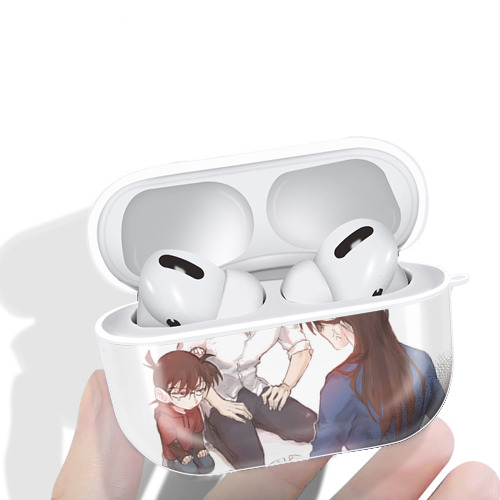 名探偵コナン Detective Conan 【AirPods Pro用】ハードシェル保護ケース 耐衝撃・防指紋・カラビナ付き商品仕様